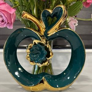 Modern Ceramic Home Office Decor Apple: Abstract Art Mothers Day Gift , Teachers